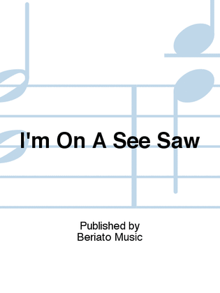 Book cover for I'm On A See Saw