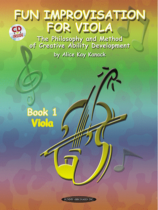 Book cover for Fun Improvisation for Viola