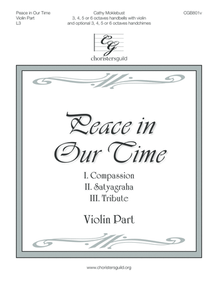 Peace in Our Time - Violin Part
