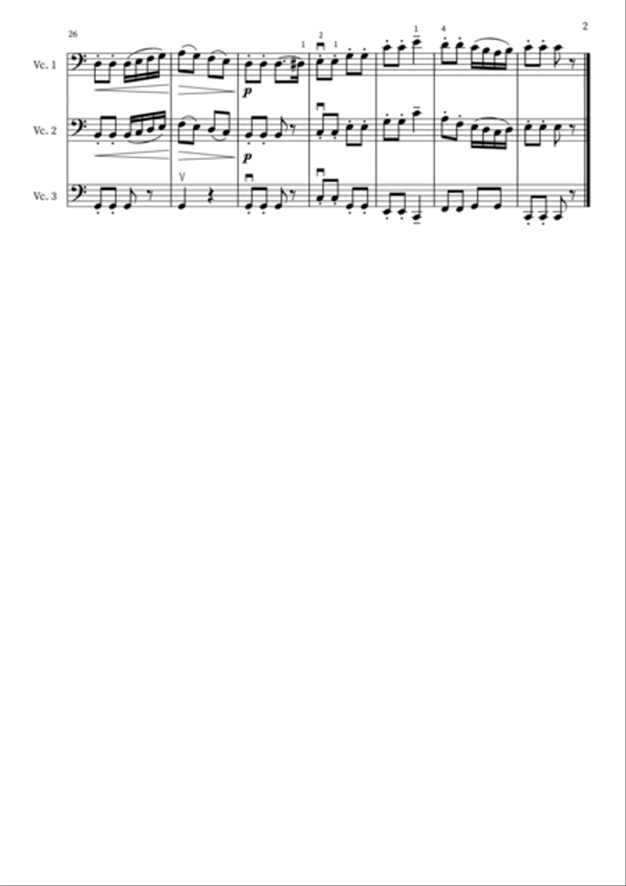 The Surprise Symphony School and Community scores gallery preview page 2