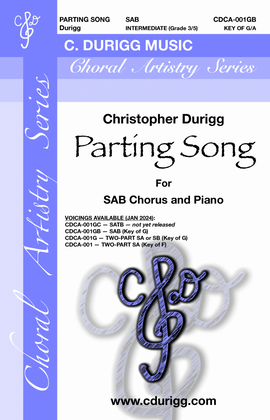 Parting Song (SAB)