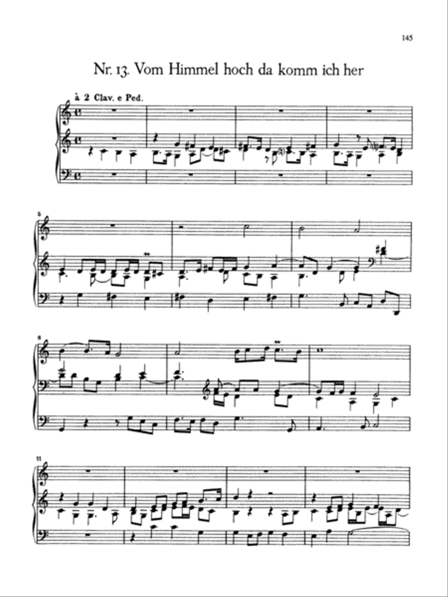 Boehm: Organ Works Organ scores gallery preview page 1