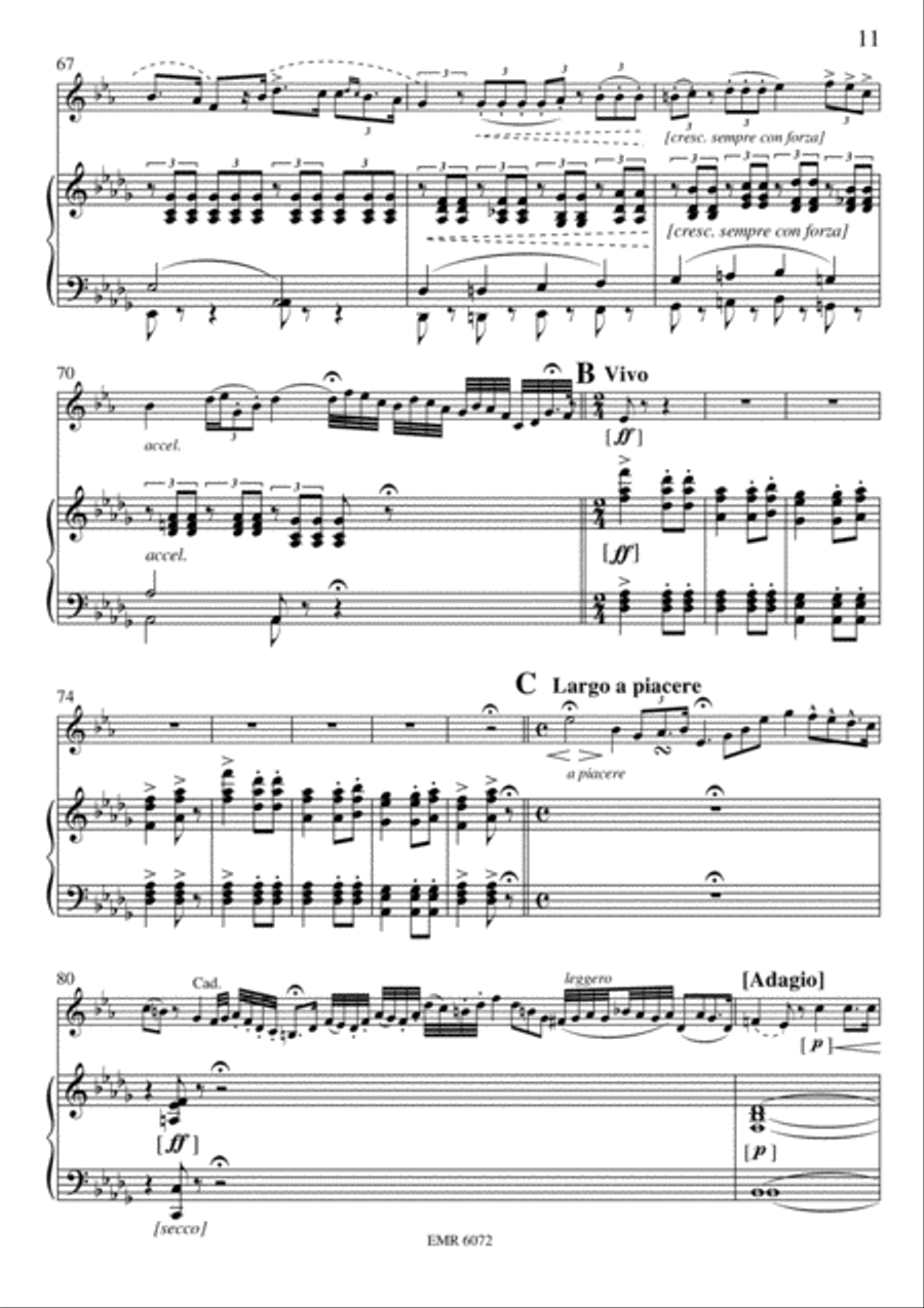 Fantasy On Motives from La Traviata Cornet scores gallery preview page 5
