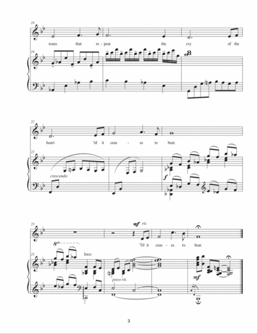 Two Poems of Georgia Douglas Johnson Chamber Music scores gallery preview page 4