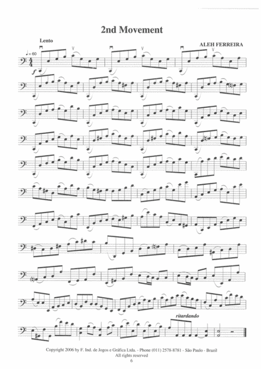 Suite No 1 for Cello Solo image number null