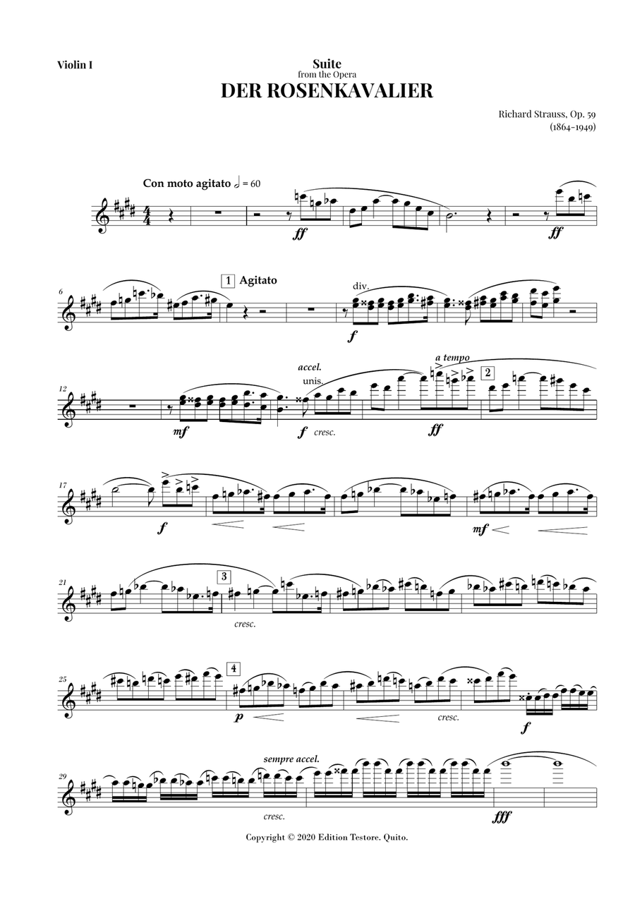 RICHARD STRAUSS - SUITE DER ROSENKAVALIER, OP. 59 - STRINGS