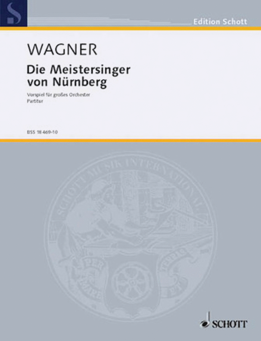 The Meistersingers WWV 96 Orchestra scores gallery preview page 1
