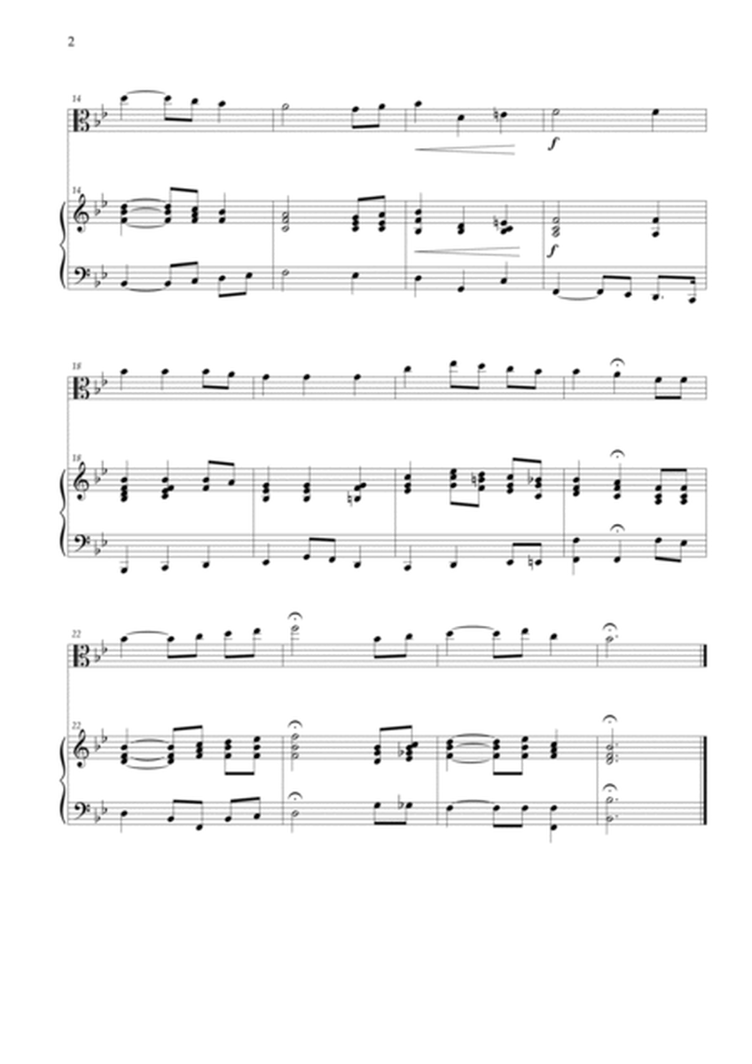 The Star-Spangled Banner - EUA Hymn (Viola and Piano) image number null