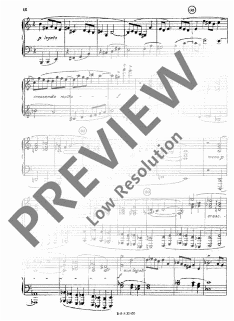 Little Sonata Piano Solo scores gallery preview page 17