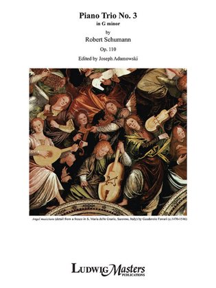 Book cover for Piano Trio No. 3 in G minor, Op. 110