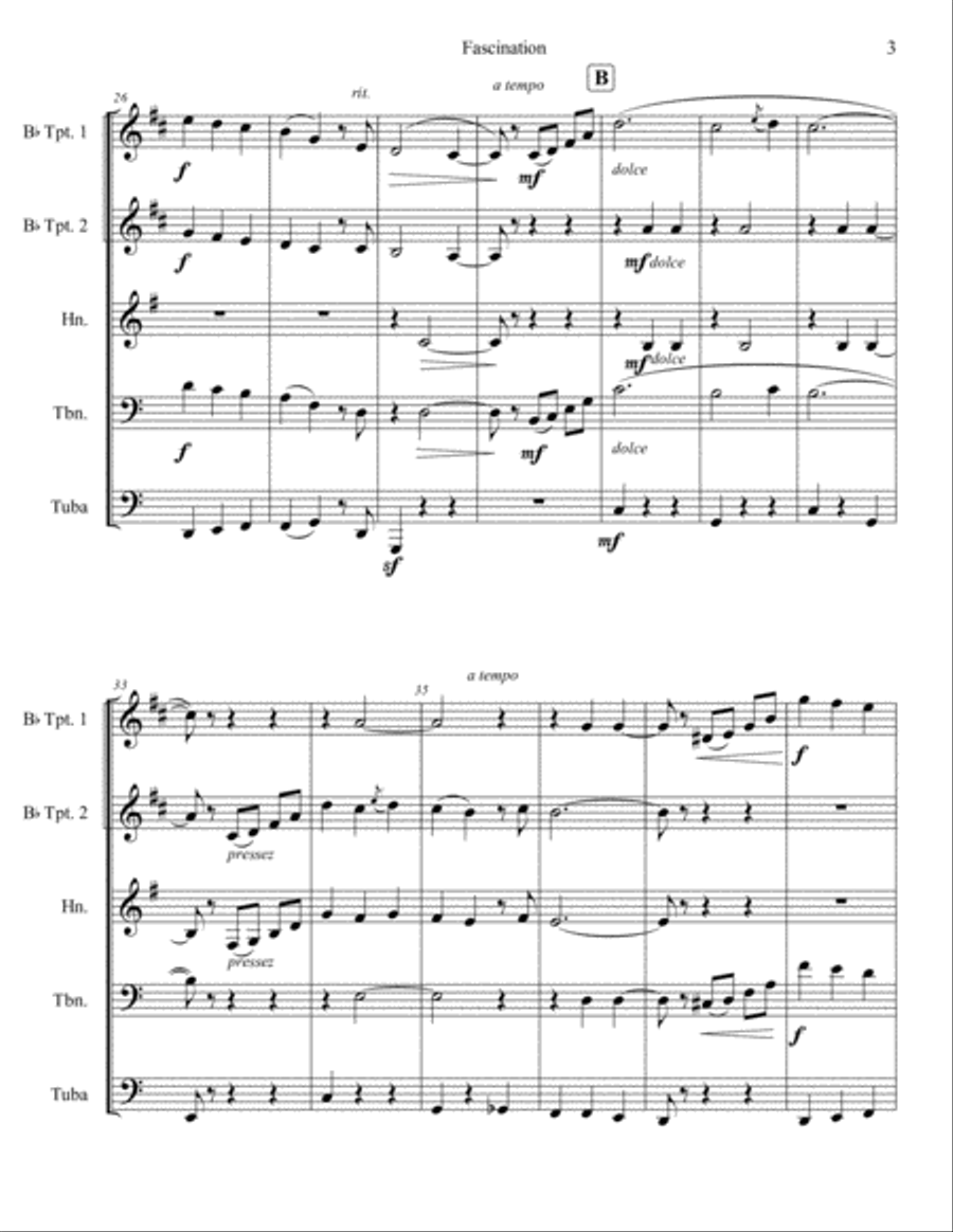 Fascination School and Community scores gallery preview page 4