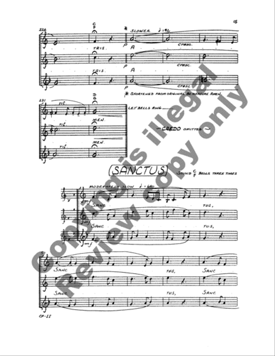 Mass of Tournai Mass of Tournai 3-Part scores gallery preview page 35