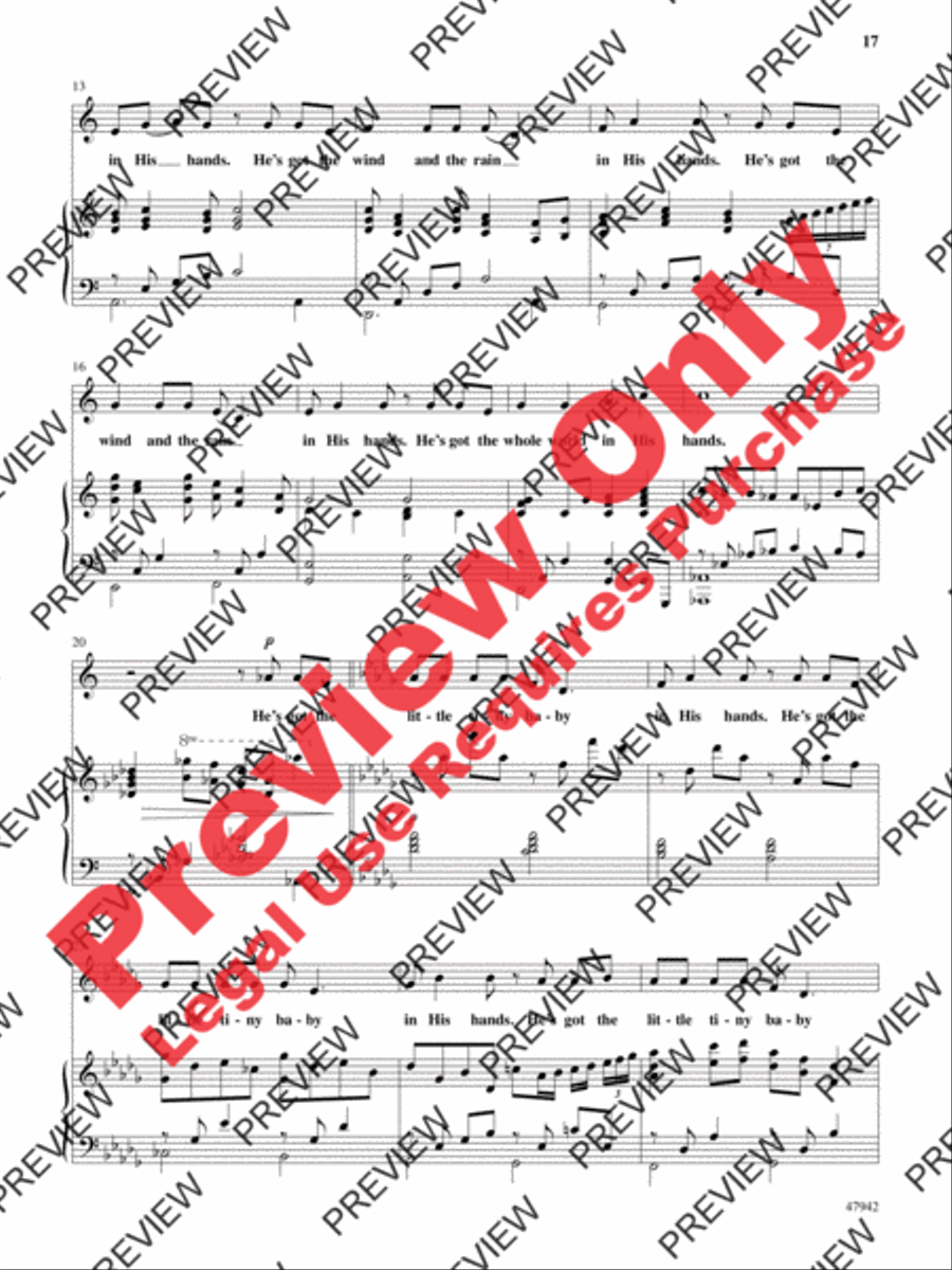 This Is the Time to Sing 4-Part scores gallery preview page 17