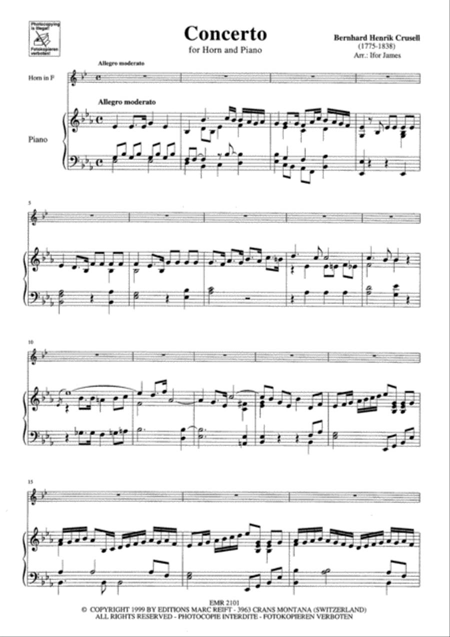 Concerto Horn scores gallery preview page 11