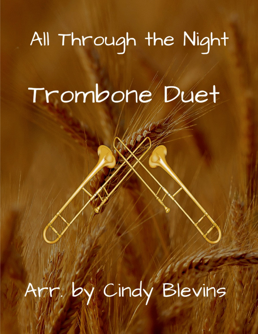 All Through the Night, for Trombone Duet image number null