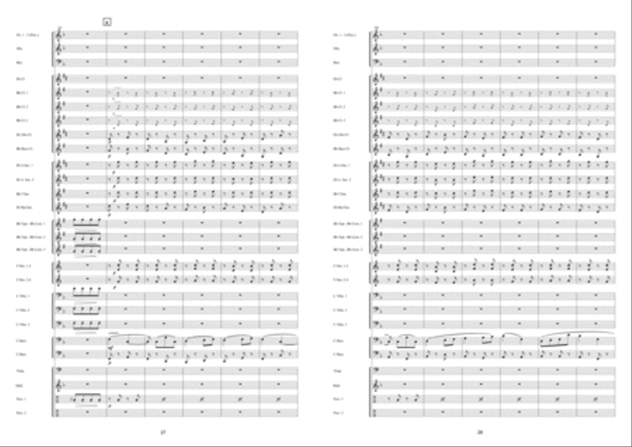 Panache ! Panache ! Concert Band scores gallery preview page 15