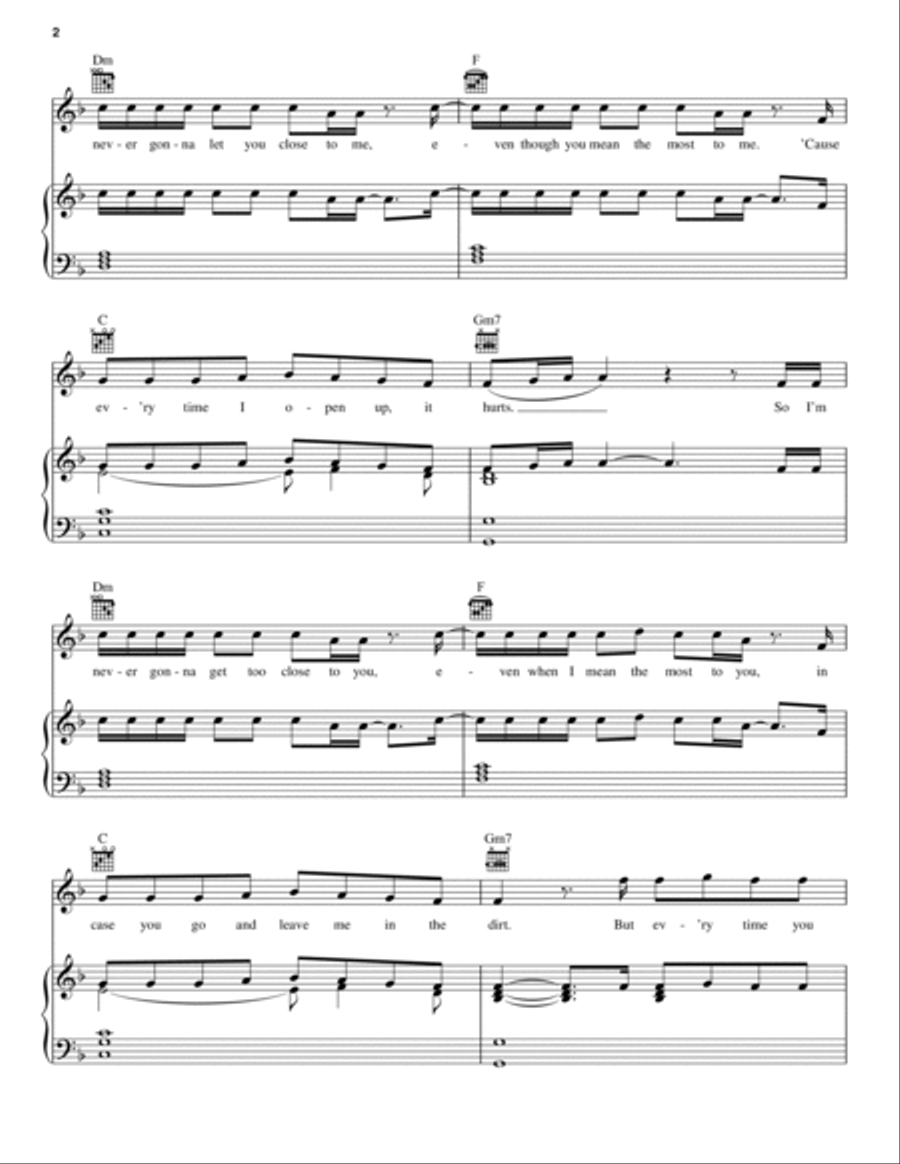 Too Good At Goodbyes Piano Sheet Too Good At Goodbyes by Sam Smith - Piano, Vocal, Guitar - Digital