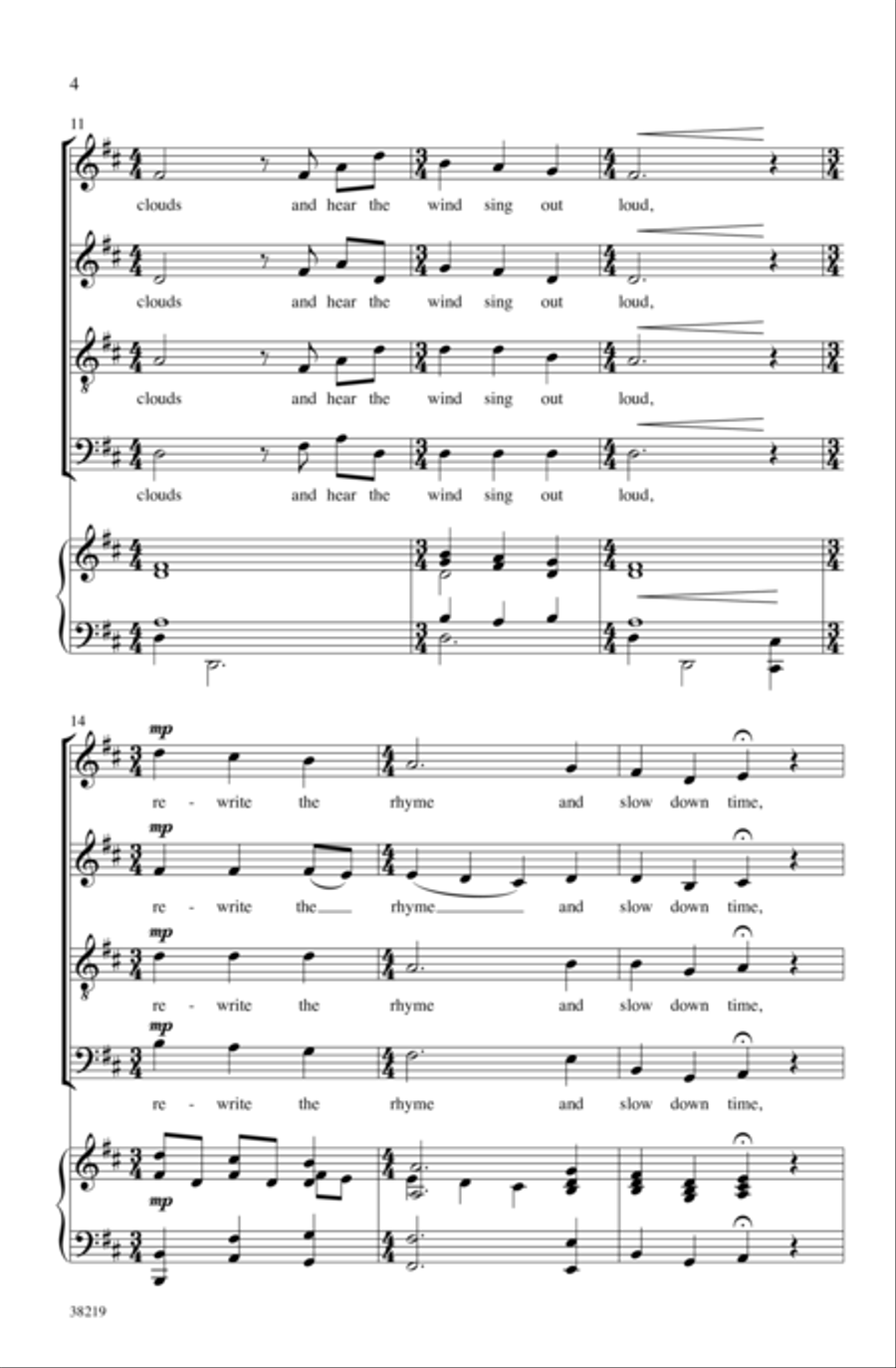 Dream with Me - SoundTrax CD (CD only) Choir scores gallery preview page 4