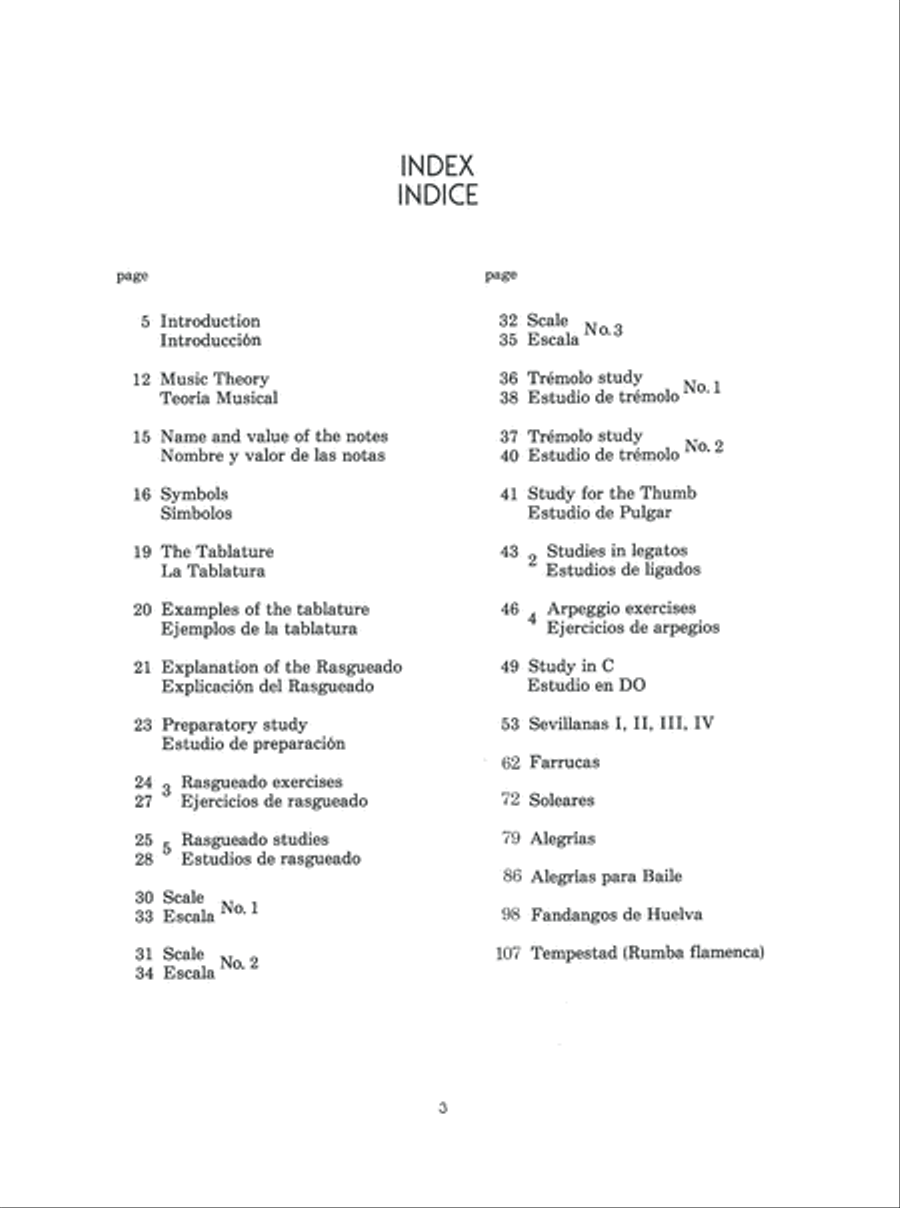 Juan Serrano - Flamenco Guitar Basic Techniques Acoustic Guitar scores gallery preview page 9