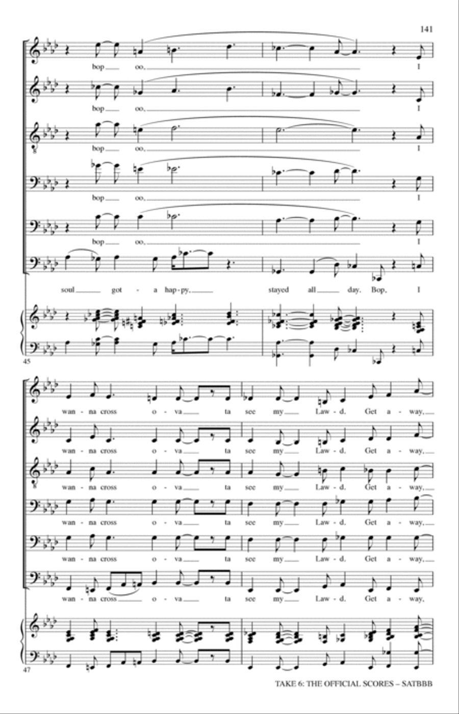 Get Away Jordan A Cappella scores gallery preview page 12
