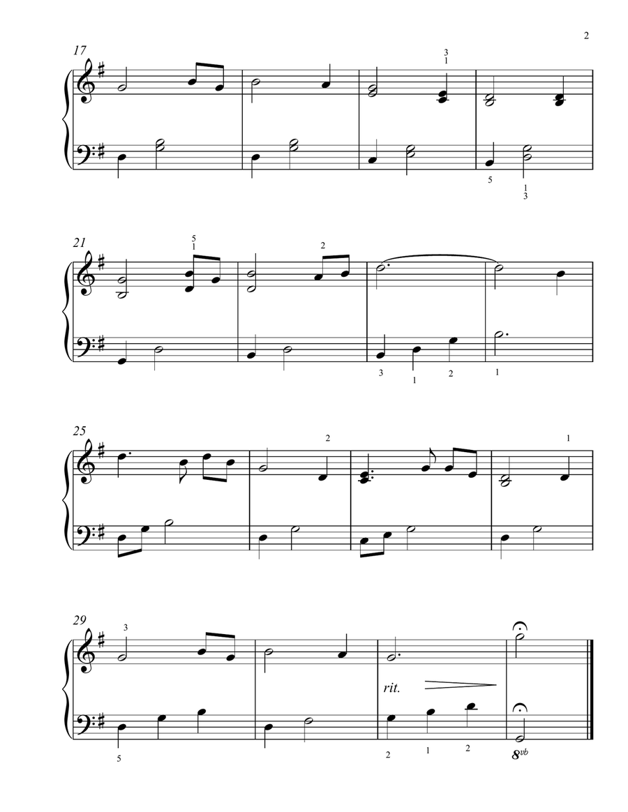 The Worship Series Volume 2.5 (Sacred Piano Solos for Late Beginners) Easy Piano scores gallery preview page 5