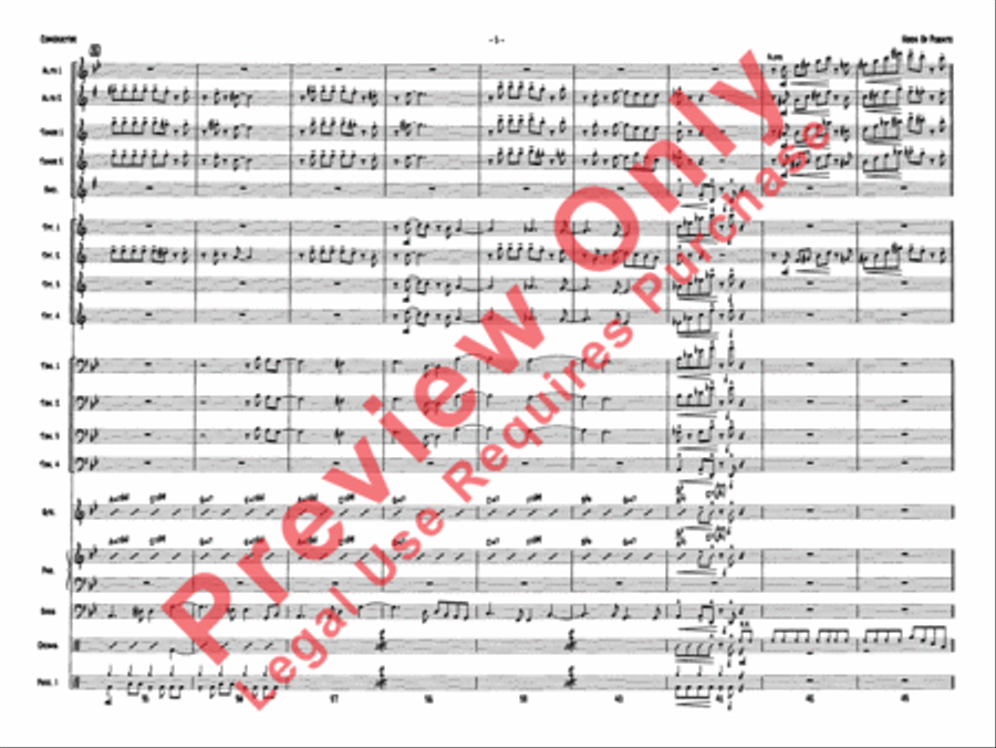 Horn of Puente Jazz Ensemble scores gallery preview page 8