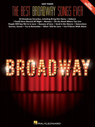 Best Broadway Songs Ever – 4th Edition