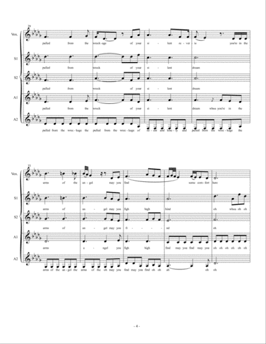 Angel Angel SSA scores gallery preview page 4