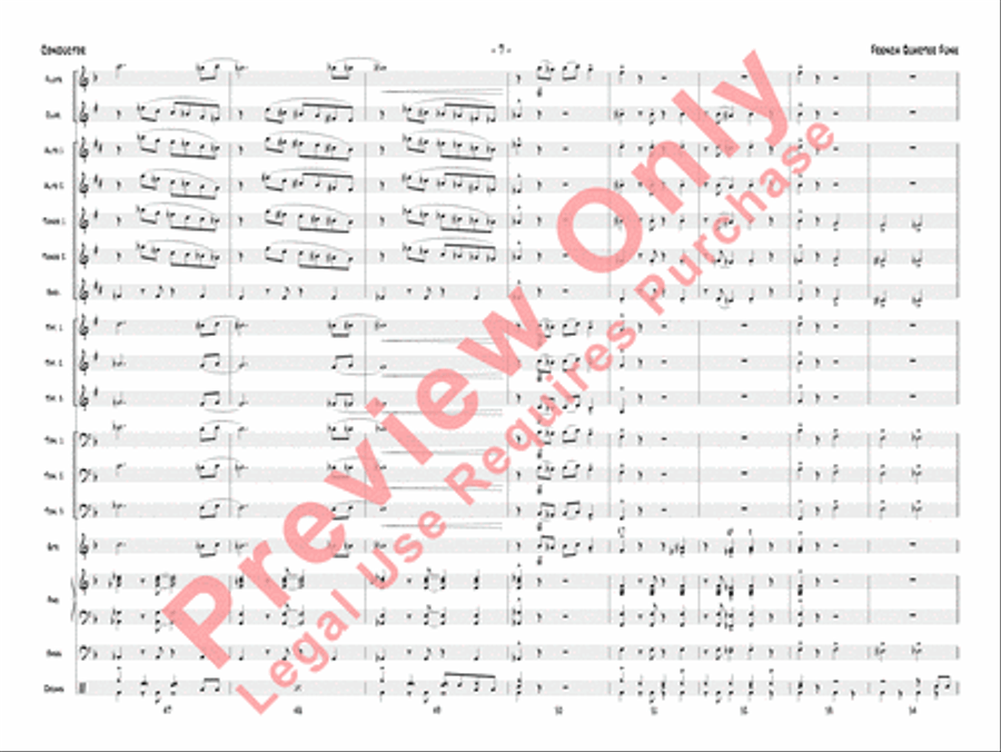 French Quarter Funk Jazz Ensemble scores gallery preview page 10
