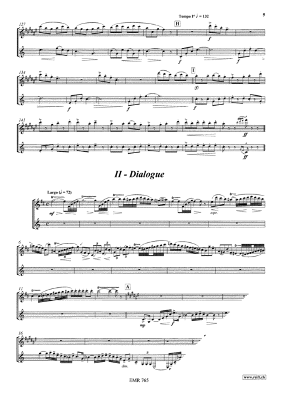 Sonatina Flute scores gallery preview page 5