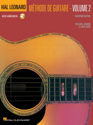 Book cover for French Edition: Hal Leonard Guitar Method Book 2 – 2nd Edition
