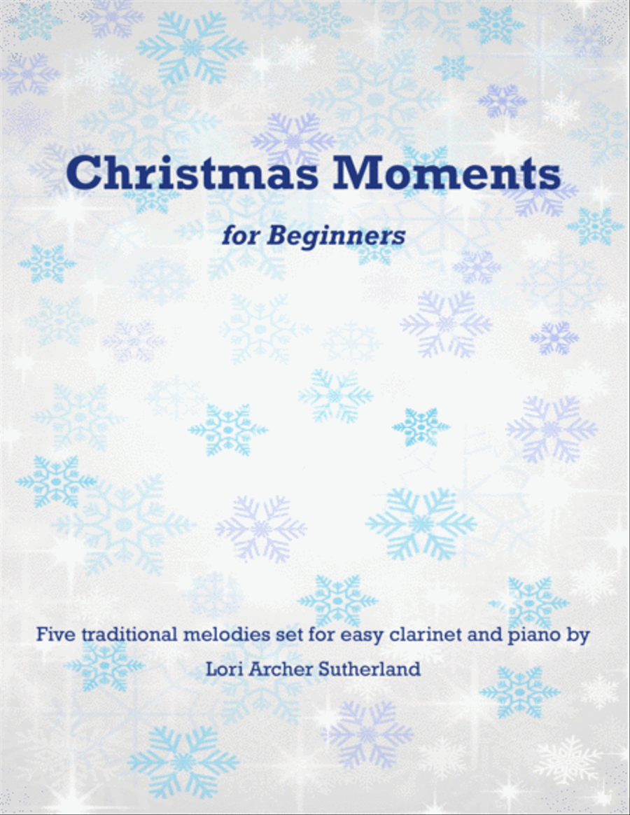 Christmas Moments Clarinet Solo scores gallery preview page 1