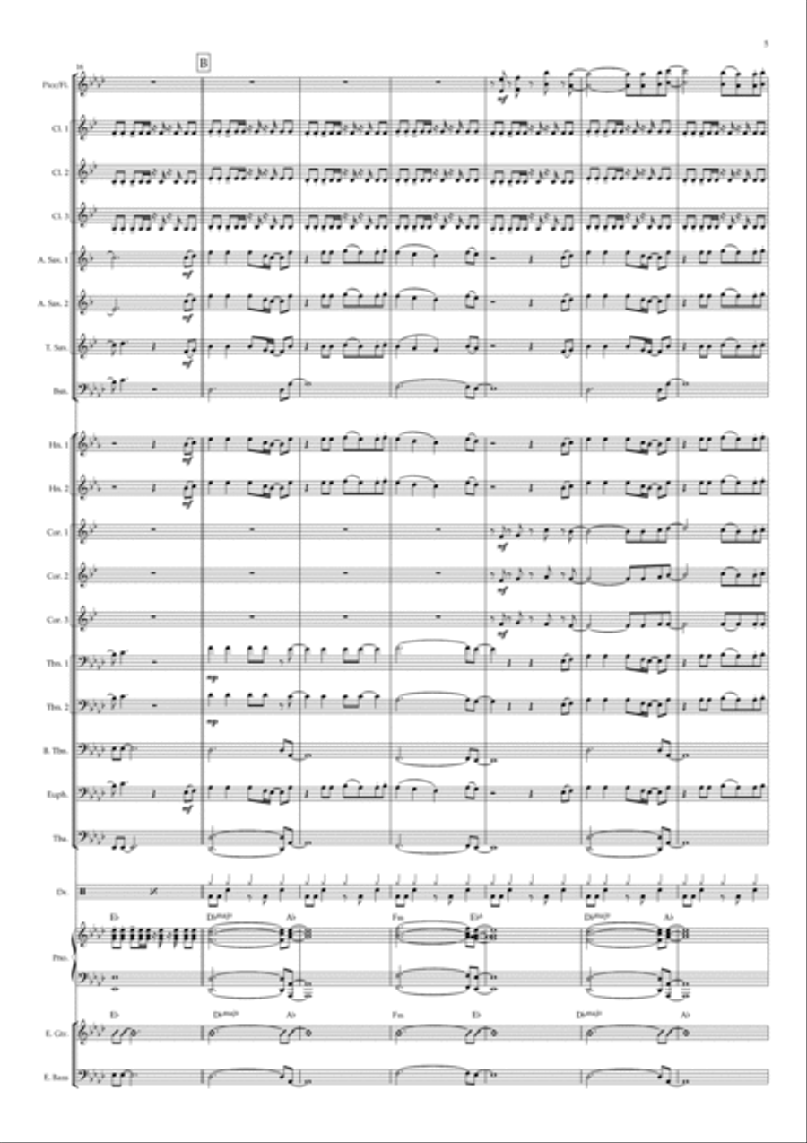 Pompeii Concert Band scores gallery preview page 5