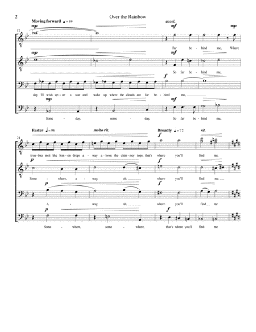 Over The Rainbow (from The Wizard Of Oz)