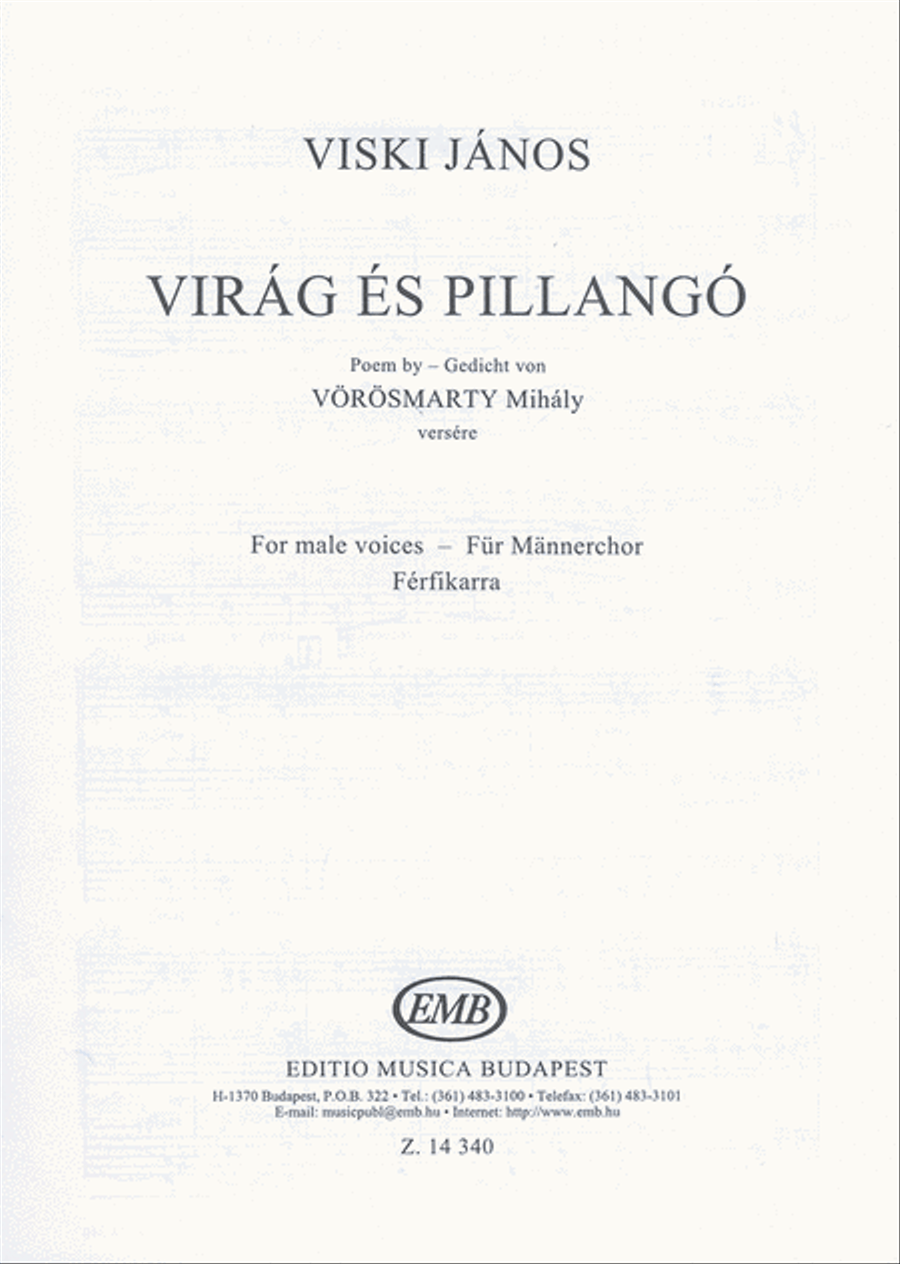 Virág és pillangó A Cappella scores gallery preview page 1