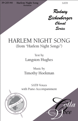 Book cover for Harlem Night Song: from "Harlem Night Songs"