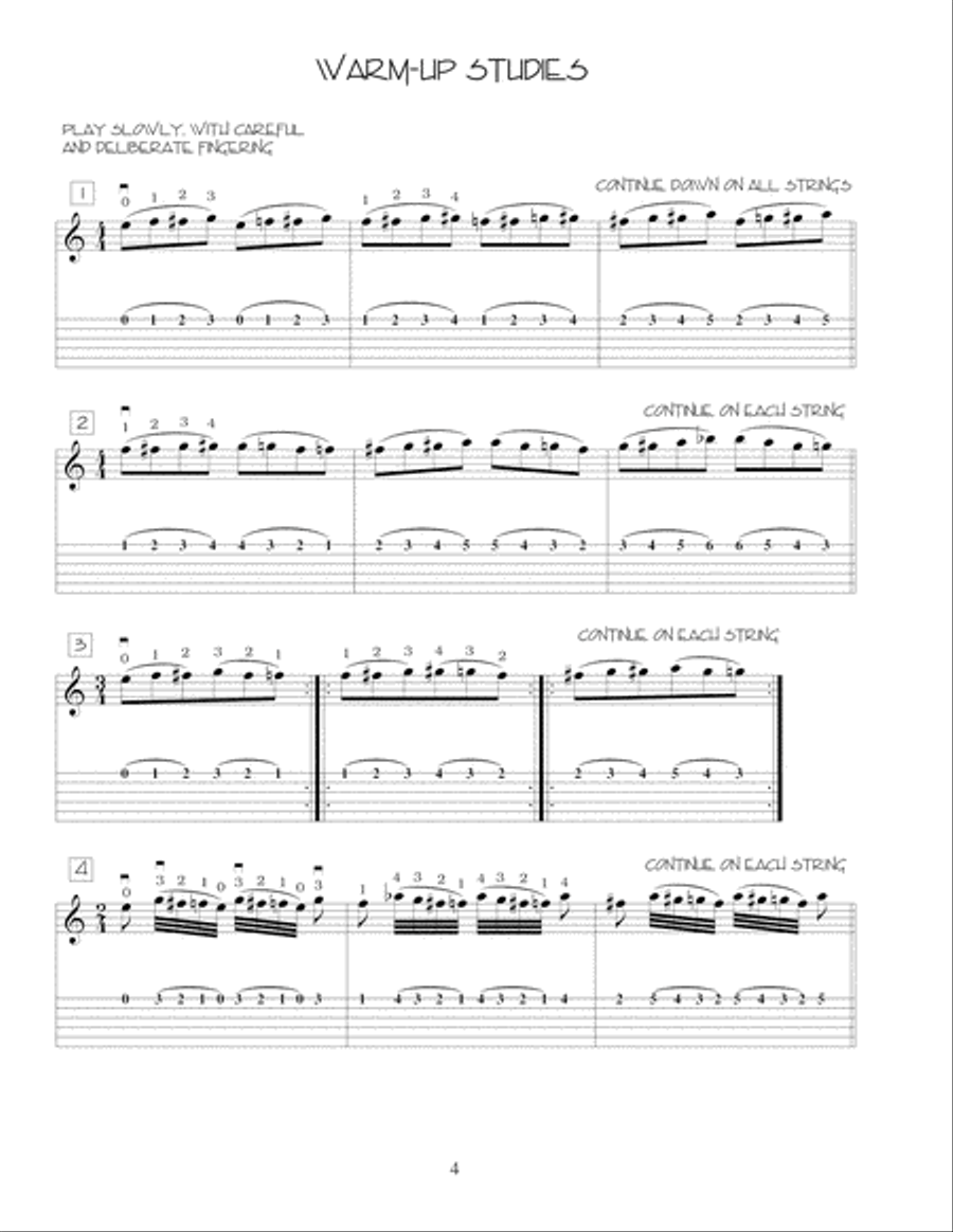 Guitar Journals - Flatpicking Acoustic Guitar scores gallery preview page 10