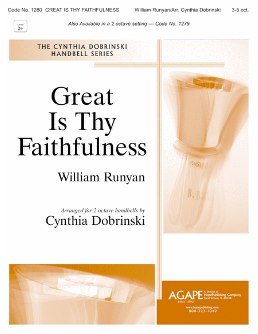 Great Is Thy Faithfulness 5-Octaves scores gallery preview page 1