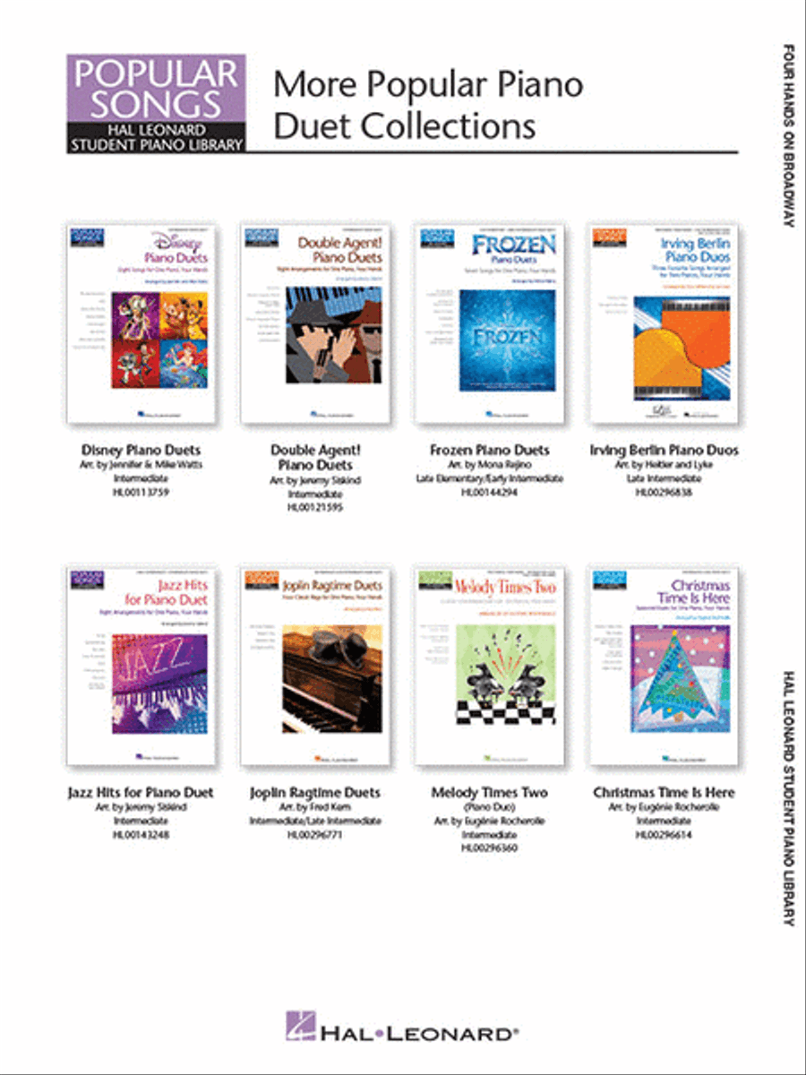 Four Hands on Broadway Four Hands on Broadway Piano Method scores gallery preview page 6