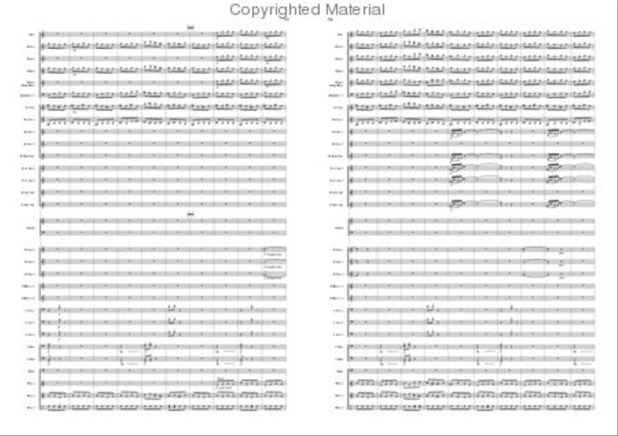 Brabantia Aeterna Concert Band scores gallery preview page 28