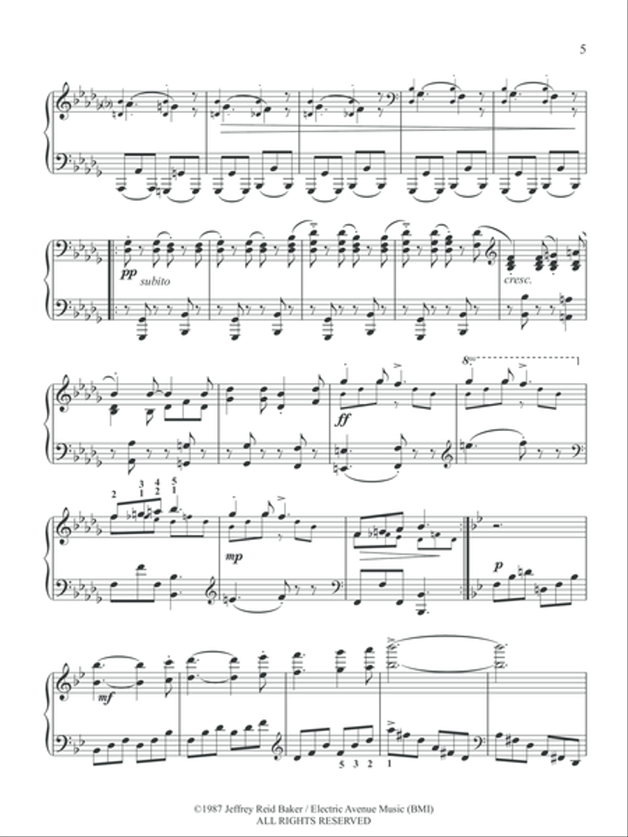 Homage to Liszt, Op.1 - Grand Tarantella Piano Solo scores gallery preview page 6