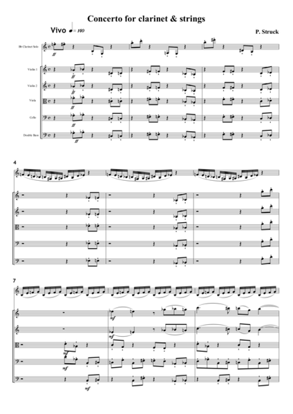 Concerto for Clarinet and String Orchestra image number null