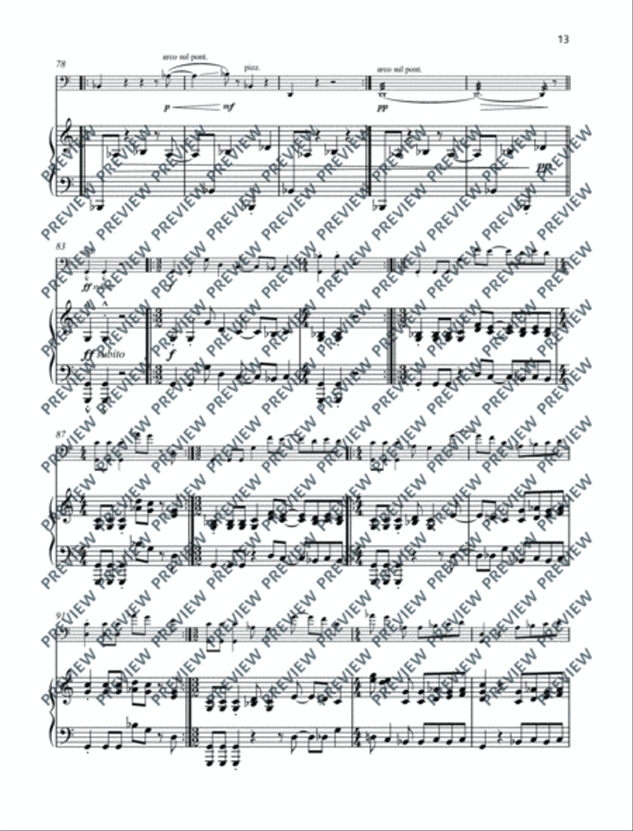 Zwei Studien zu einer Landschaft Piano Accompaniment scores gallery preview page 14