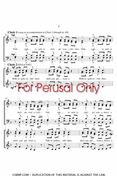 Ev'ry Time I Feel the Spirit - SATB Octavo image number null