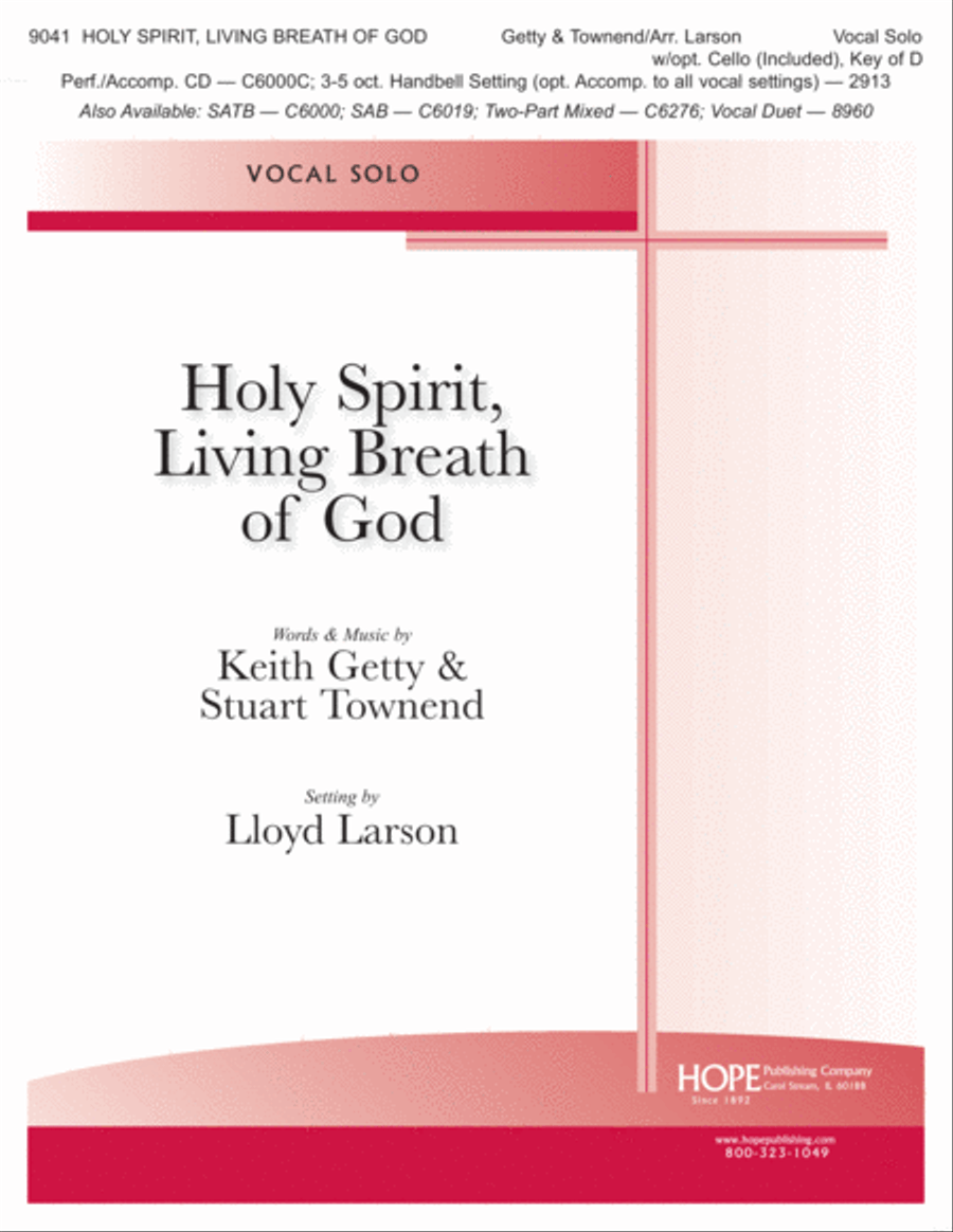 Book cover for Holy Spirit, Living Breath of God