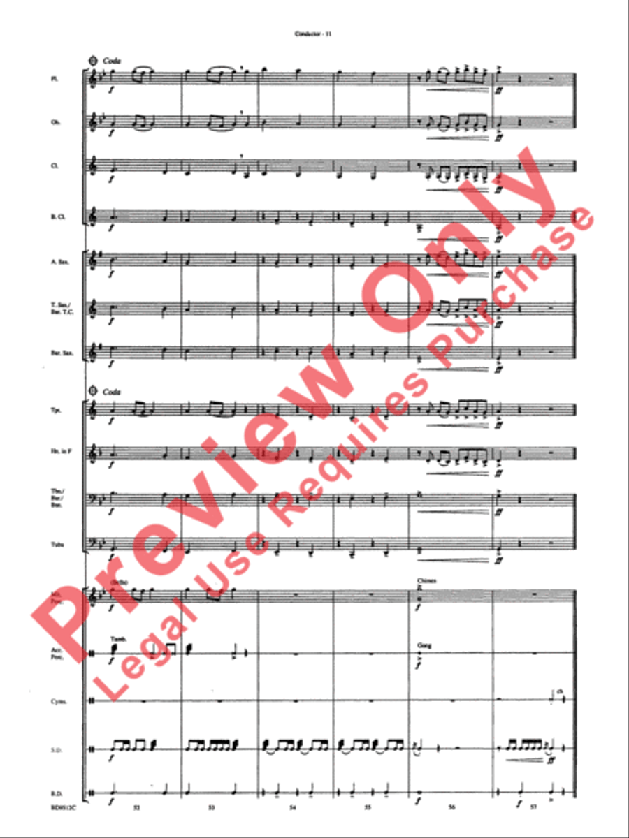 Dialogues Dialogues Concert Band scores gallery preview page 13