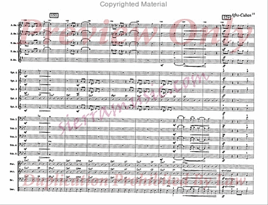 Cubajazz Cubajazz Jazz Ensemble scores gallery preview page 16