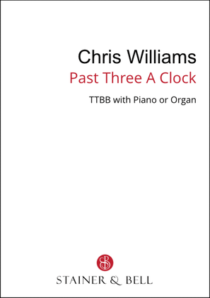 Book cover for Past Three A Clock (TTBB)