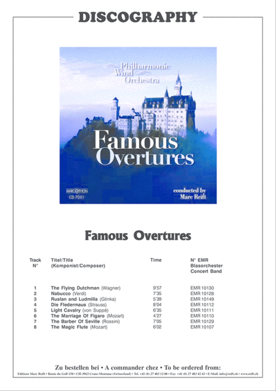 The Flying Dutchman Concert Band scores gallery preview page 3