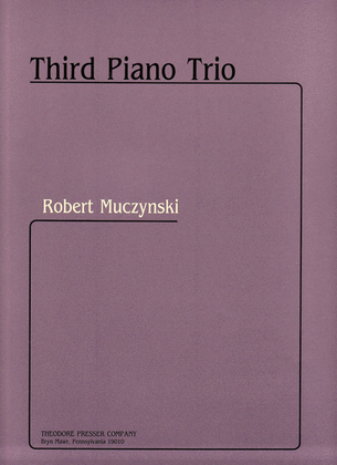 Book cover for Third Piano Trio
